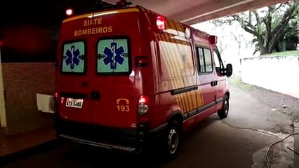 Ciclista ferida é encaminhada pelo Siate à UPA Tancredo