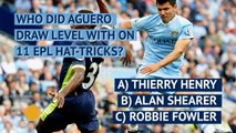 كرة قدم: الدوري الممتاز: سيرجيو أغويرو- أسئلة عن ثلاثياته الـ 11 في الدوري الإنكليزي
