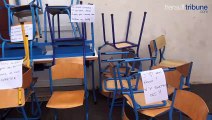 MARSEILLAN - Occupation de l'école Marie Louise Dumas contre une fermeture de classe