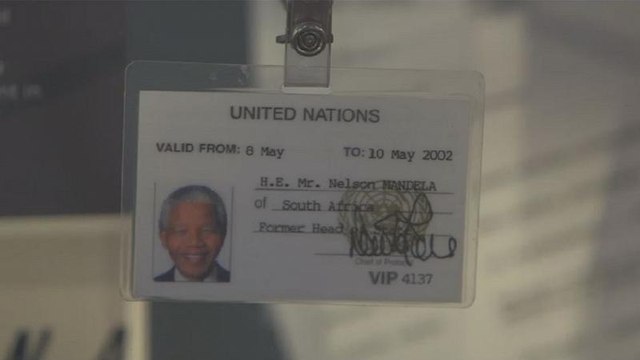 L'héritage de Nelson Mandela exposé à Londres