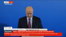 Alain Juppé en larmes lors de son discours d'adieux à Bordeaux