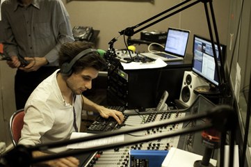 Visite chez Radio Campus Paris