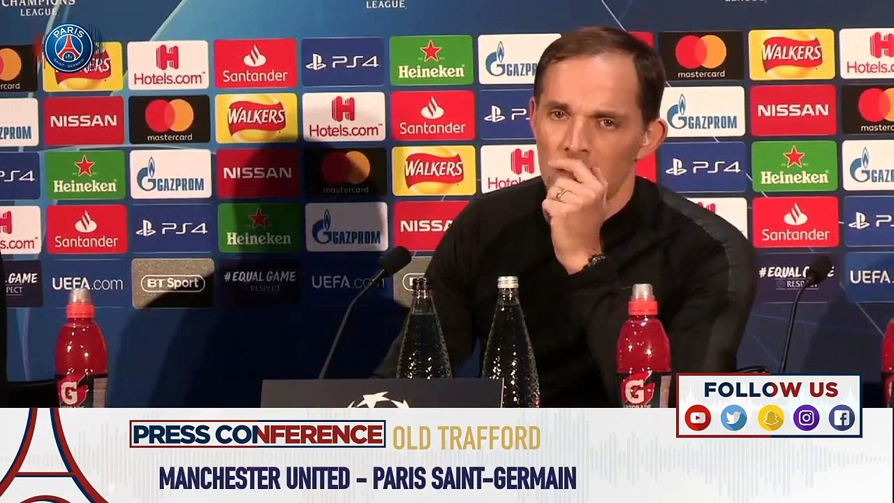Conférence de presse avant Manchester United - Paris Saint-Germain