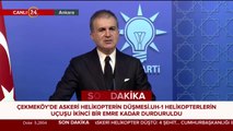Ömer Çelik açıklama yapıyor