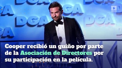 Bradley Cooper avergonzado por no estar nominado al Oscar como Mejor Director