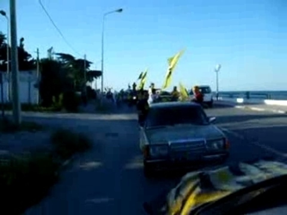 Cortege CAB vs EST copa 2007