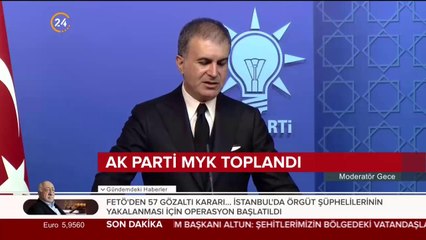 AK Parti MYK toplandı