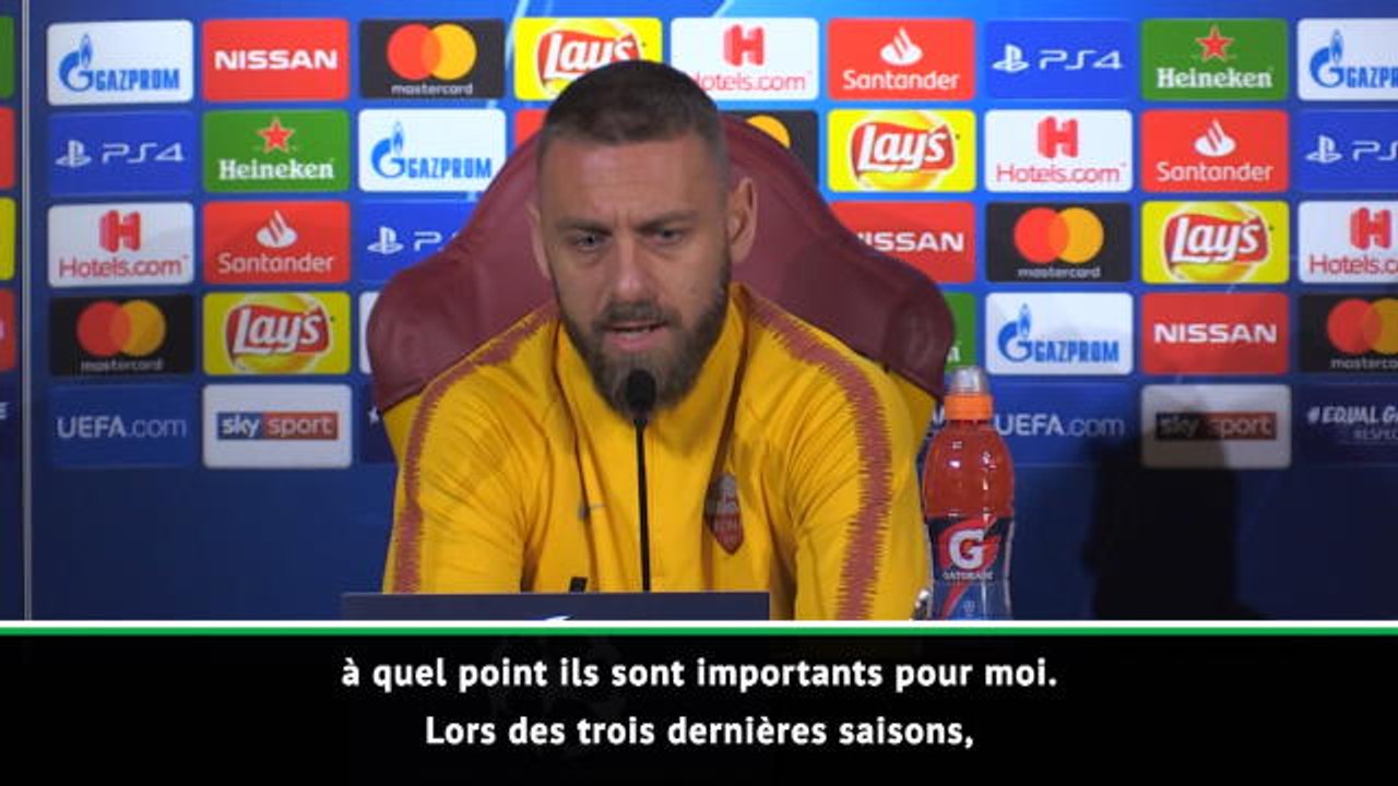 8es - De Rossi : "Si je suis en forme, je continuerais de jouer"