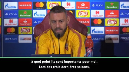 8es - De Rossi : "Si je suis en forme, je continuerais de jouer"
