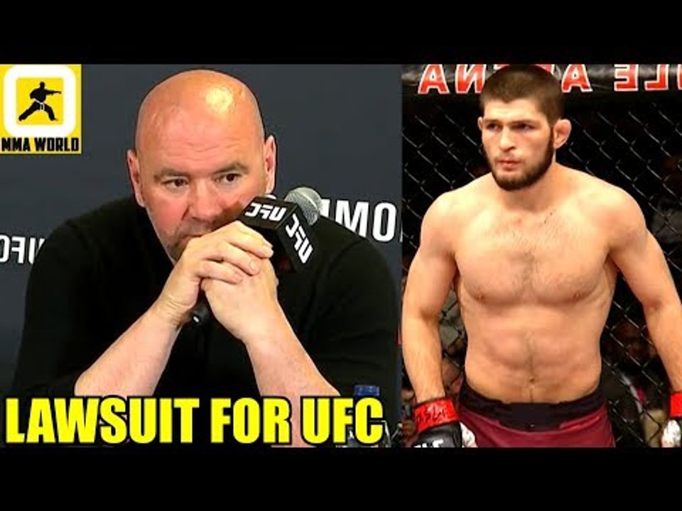 I'll take UFC to the court and make living hell for them,Khabib will beat Tony,Dustin,Al in 1 night