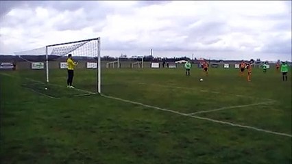 USPA - Châteauneuf (b) (1-2) : but de Romain sur pénalty