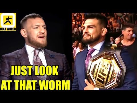 Conor McGregor trashes Kelvin Gastelum for walking around with the New UFC Belt,Adesanya,UFC 234