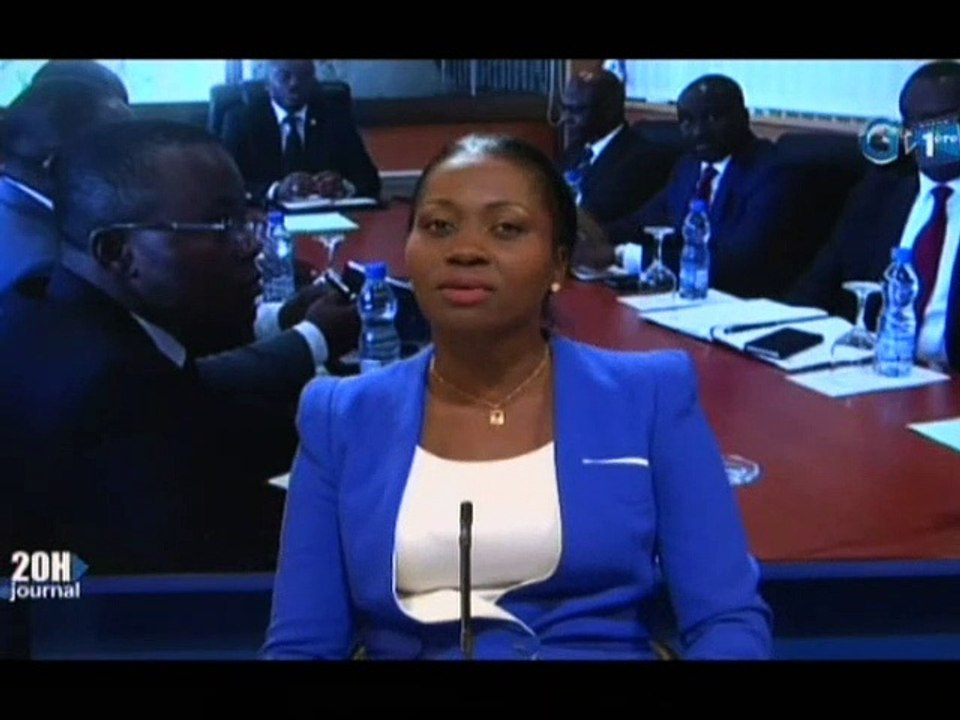 RTG - Visite de la délégation de la compagnie de réassurance des Etats membres de la CICA-RÉ à Libreville