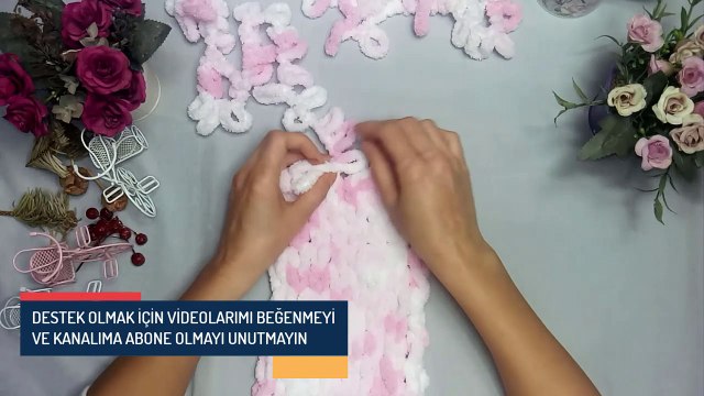 KOLAY ATKI YAPIMI - İLMEK İPLİK İLE KOLAY ATKI YAPIMI, KOLAY ÖRGÜ