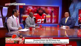 Whitlock and Wiley react to the Browns reportedly signing Kareem Hunt - NFL - SPEAK FOR YOURSELF