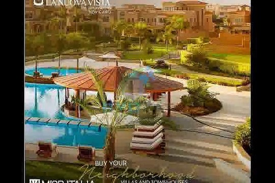 توين هاوس للبيع بمقدم 20 بكمبوند لانوفا فيستا القاهرة الجديدة