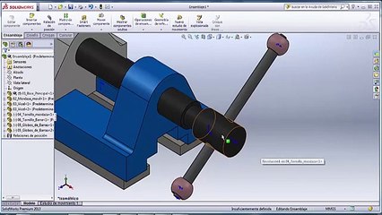 Ensamble Prensa Solidworks