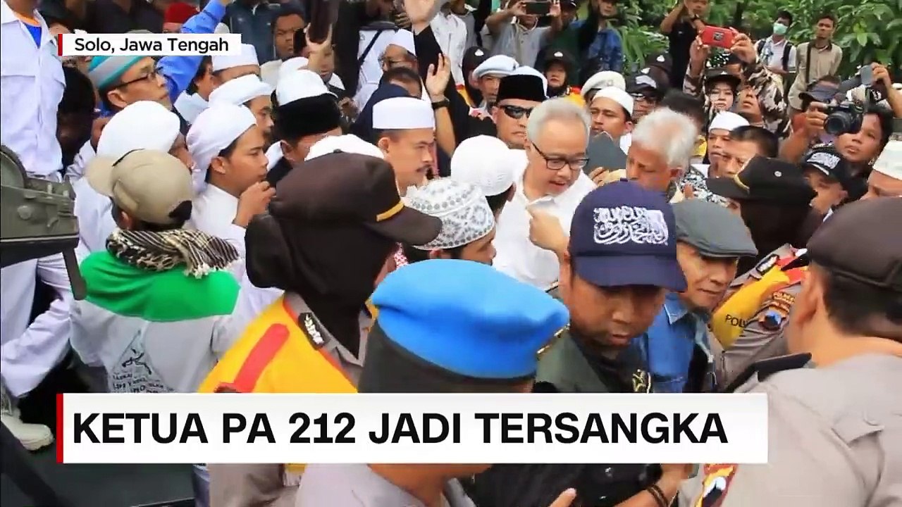 Ketua PA 212 Slamet Ma'arif Jadi Tersangka