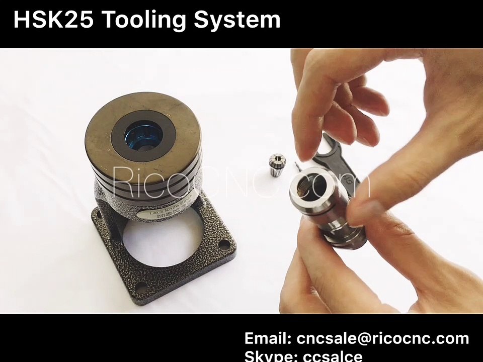 HSK25 Toolholder Tightening Fixture Tooling System