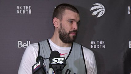 Raptors Shootaround: Marc Gasol - February 11, 2019