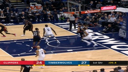 Los Angeles Clippers at Minnesota Timberwolves Raw Recap