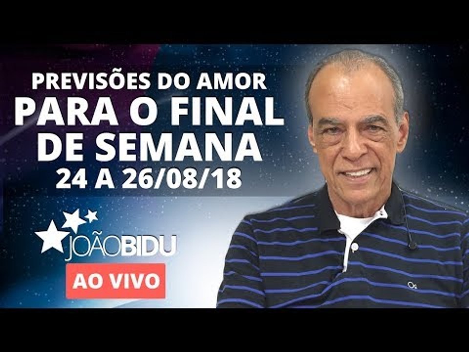 [AO VIVO] Previsões do amor para o final de sem...