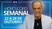 HORÓSCOPO SEMANAL (22 a 28 de Outubro de 2018) | João Bidu