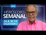 HORÓSCOPO SEMANAL (24 a 30 de Dezembro de 2018) | João Bidu