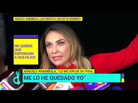 Lo mejor de su vida me lo he quedado yo dice Aracely Arámbula | De Primera Mano