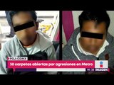 Suman 38 carpetas abiertas por agresiones contra mujeres en el Metro | Noticias con Yuriria Sierra