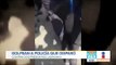 Golpean a policía que disparó contra 2 presuntos ladrones | Noticias con Francisco Zea