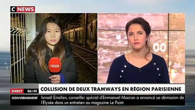 Issy-les-Moulineaux - Accident spectaculaire de tramway hier soir avec une collision entre 2 rames : 12 blessés dont un grave