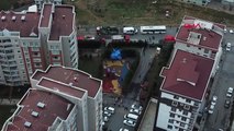 Çekmeköy'de Helikopterin Düştüğü Alanda Çalışmalar Sürüyor