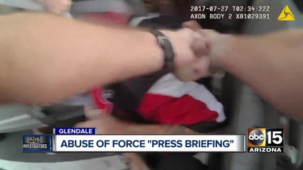 Download Video: Agency defends officers who used stun gun on handcuffed man