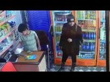 امرأة عراقية تسرقة سوبر ماركت  الى اصحاب المحلات شاهد كيف قامت بسرقة كرتات الموبايلات فأحذرو