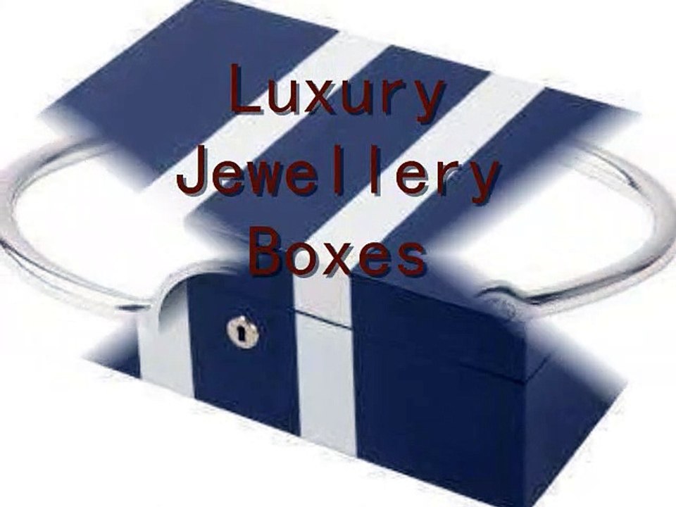 Luxury Jewellery Boxes