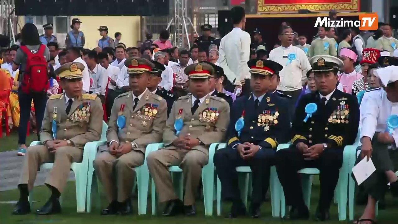 ၇၂ ႏွစ္ေျမာက္ ျပည္ေထာင္စုေန႔ အခမ္းအနား