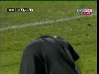 Lyon-Créteil Frappe Benzema