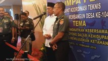 TNI AD Terjunkan 7.500 Personel Untuk Program TMMD ke-104 TA 2019