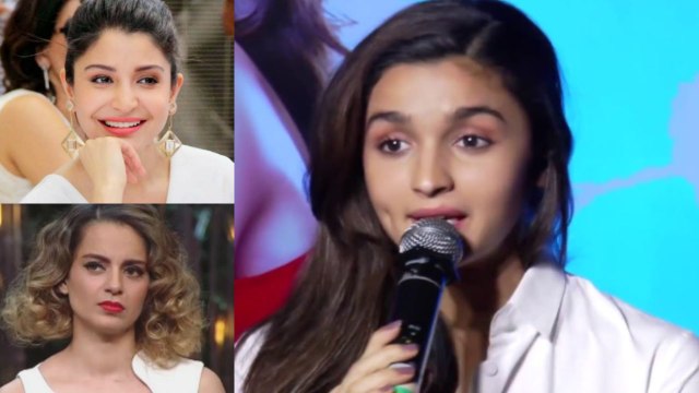 Manikarnika: Alia Bhatt praises Anushka Sharma not Kangana Ranaut | FilmiBeat