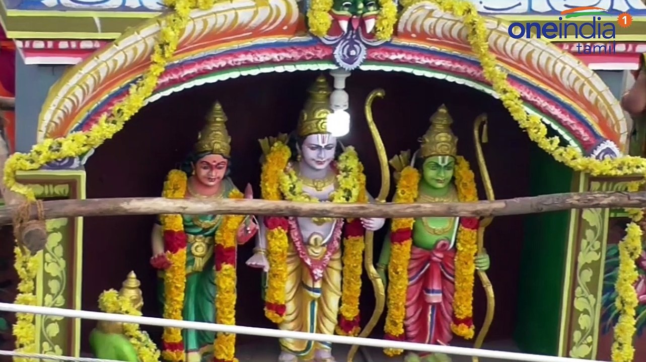 வேலூரில்  ஸ்ரீபட்டாபிராமர் சுவாமி ஆலய அஷ்டபந்தன மஹா கும்பாபிஷேகம்-வீடியோ