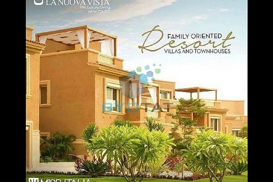 فيلا للبيع بمقدم 20 في كمبوند لانوفا فيستا بالقاهرة الجديدة