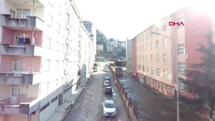 Rize'de Eğimi Artan Binalar Korkutuyor