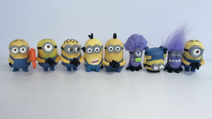 purple minion mcdonalds toy