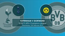 H2H - Tottenham Hotspur vs Borussia Dortmund