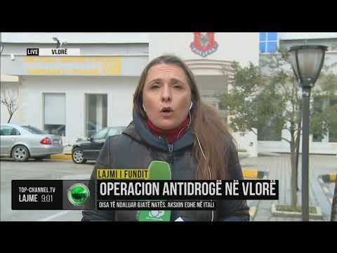 Operacion antidrogë në Vlorë. Disa të ndaluar gjatë natës, gazetarja Anila Hoxha raporton
