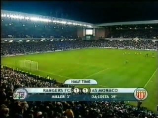 Rangers v. Monaco 7.11.2000 Champions League 2000/2001 highights