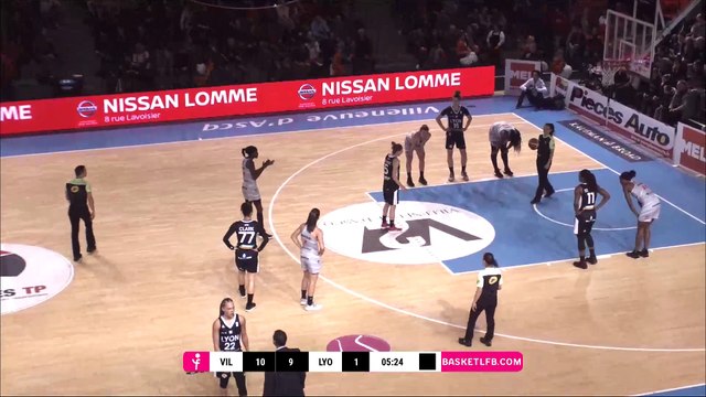 LFB 18/19 - J15 : Villeneuve d'Ascq - Lyon