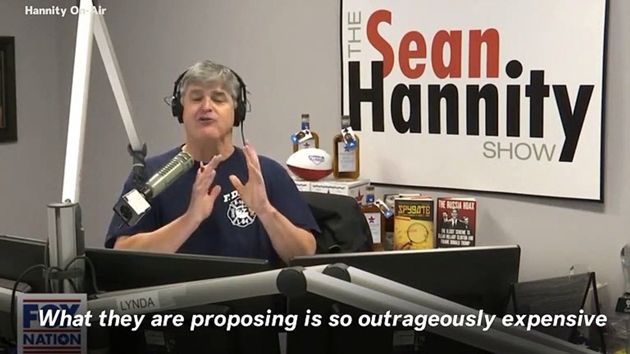 Sean Hannity Slams Alexandria Ocasio-Cortez's 'Outrageously Expensive' Green New Deal
