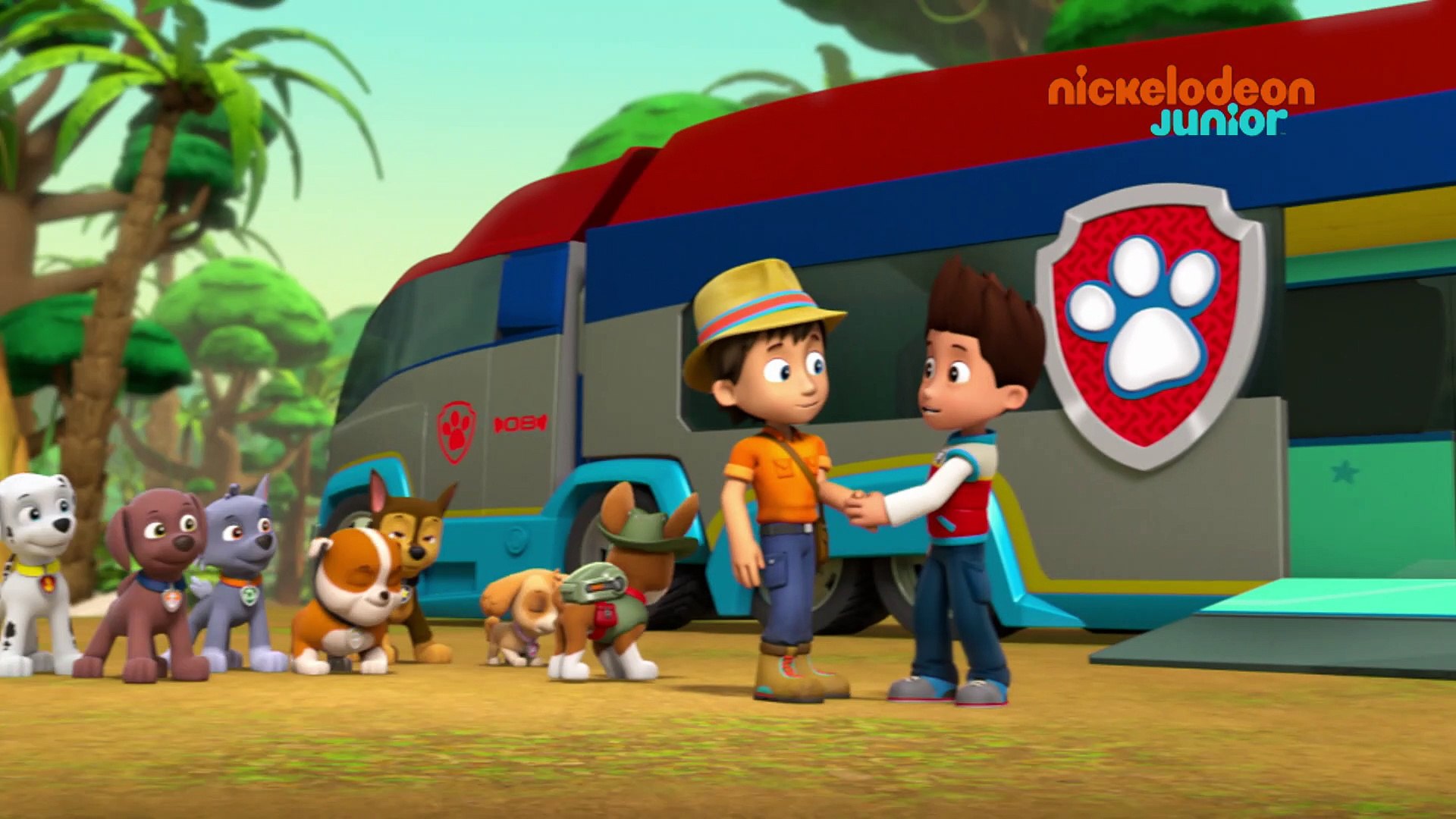 Paw Patrol La Pat Patrouille L Anniversaire De Carlos Nickelodeon Junior Video Dailymotion